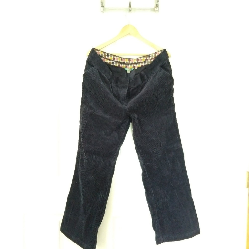 Boden wide legged cords barely worn sz 14